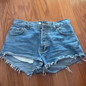 Levi denim jean shorts